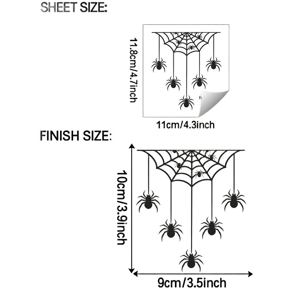 Interior Design Web - สติ๊กเกอร์ติดผนังลายฮาโลวีนสำหรับห้องนั่งเล่น ห้องนอน ห้องทำงาน ทางเข้าบ้าน ดีไซน์แขวนตกแต่งจาก PVC