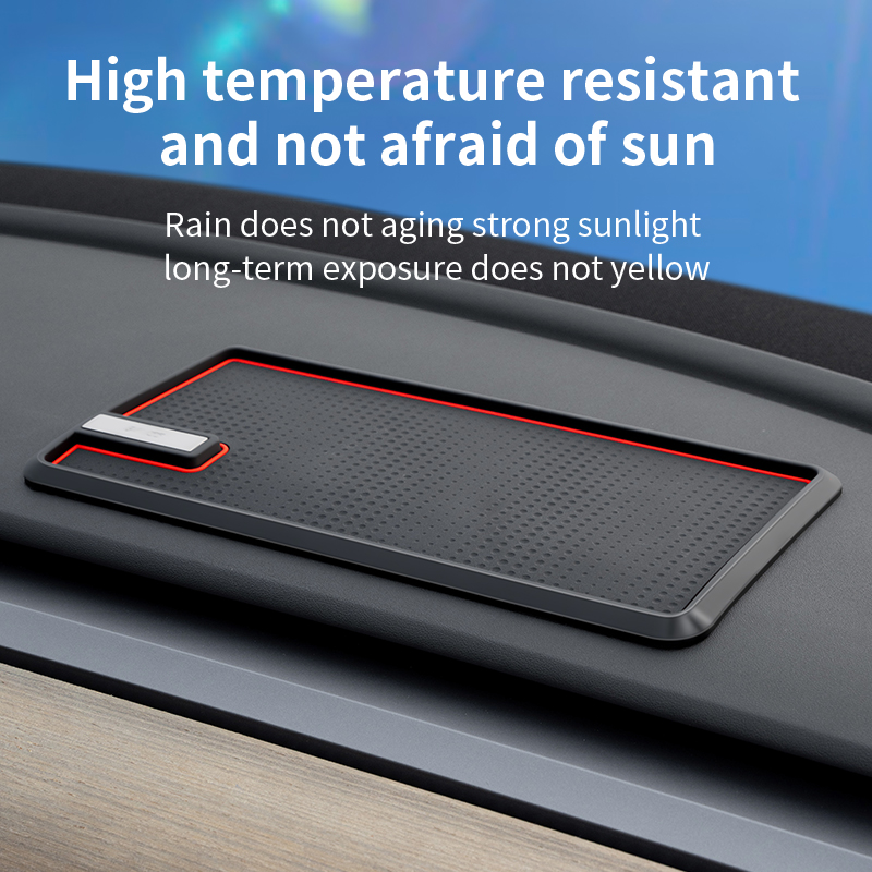 Interior Design Course - แผ่นกันลื่นสำหรับคอนโซลรถยนต์ ลายหลากหลาย ดีไซน์แข็งแรง ทนทาน ป้องกันการลื่นไถล อุปกรณ์ตกแต่งภายในรถยนต์
