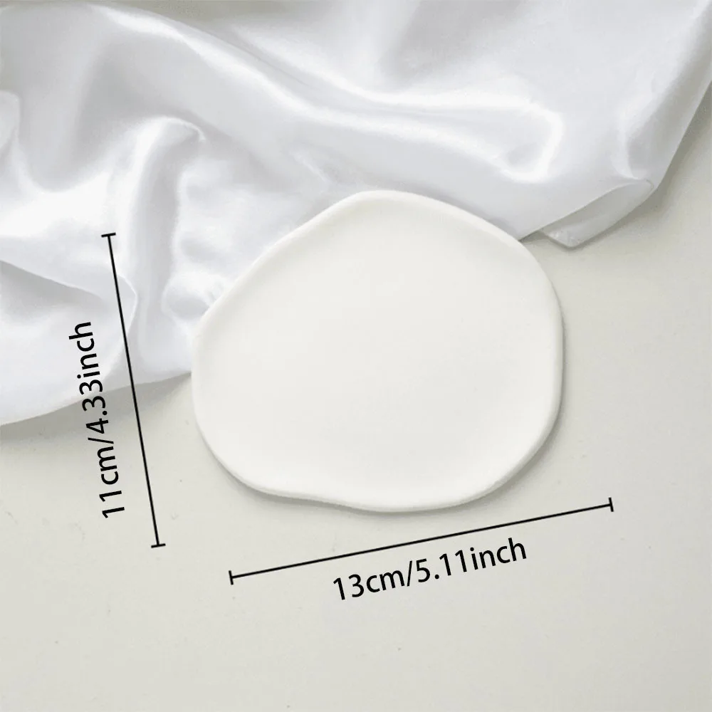 1PC Elegant สีขาวถาดเครื่องประ - Travertine Tray Oval บทวิจารณ์และราคา