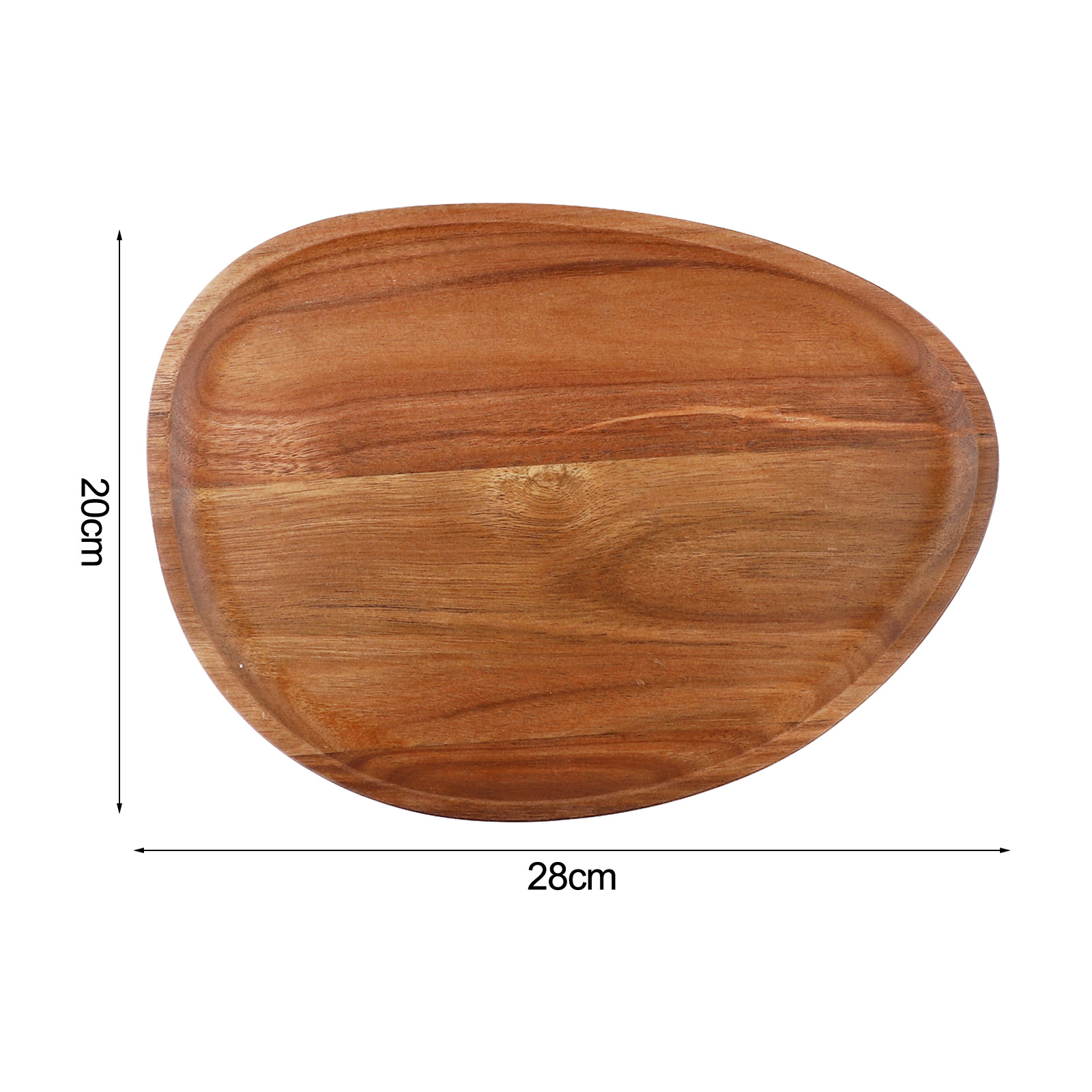 จานไม้รูปทรงวงรีไม่สมมาตร ถาดเ - Travertine Tray Oval บทวิจารณ์และราคา