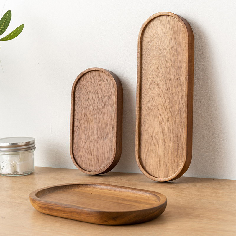 บนโต๊ะอาหารไม้ถาดอาหารรอบสี่เห - Travertine Tray Oval บทวิจารณ์และราคา