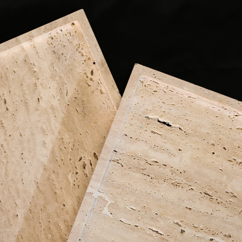 30x20x1.8 ซม.หินอ่อนธรรมชาติ B - Travertine Tray Oval บทวิจารณ์และราคา