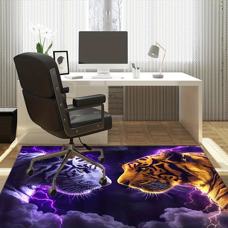 พรมลายเสือพร้อมเอฟเฟกต์ไฟฟ้า ส - Interior Design Your Room บทวิจารณ์และราคา