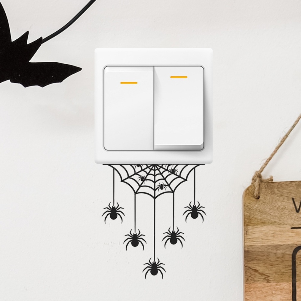 สติ๊กเกอร์ติดผนังลายฮาโลวีนสำห - Interior Design Web บทวิจารณ์และราคา