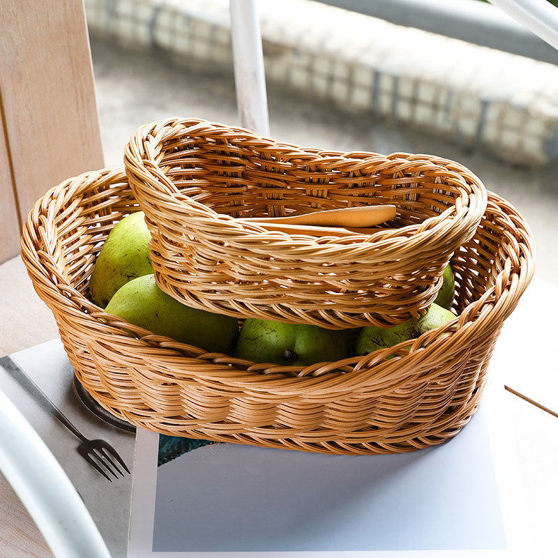 ตะกร้าเก็บจักสานหวายทรงรีมีดถา - Travertine Tray Oval บทวิจารณ์และราคา