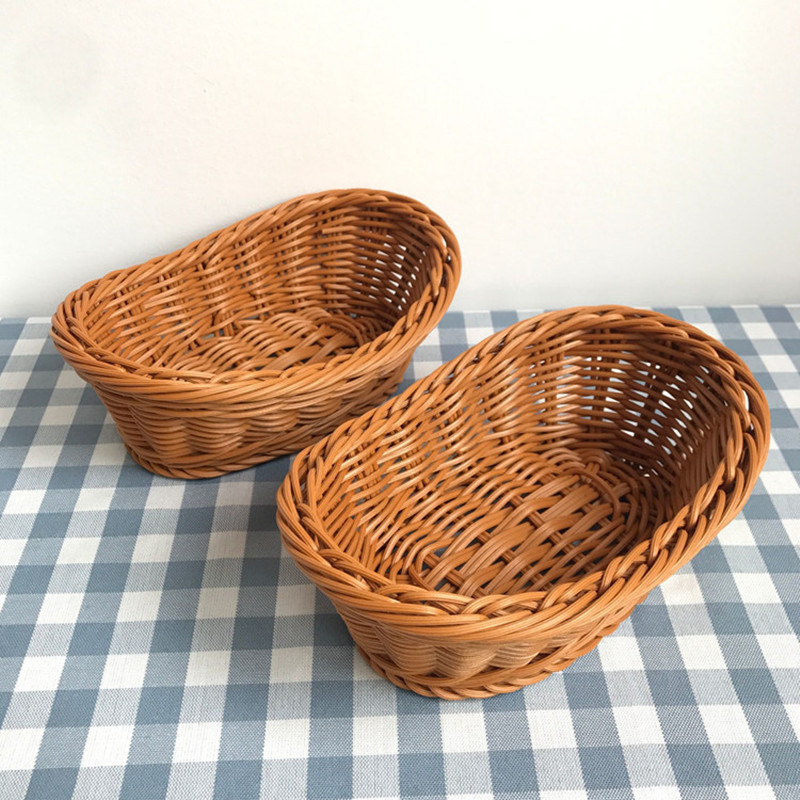 ตะกร้าเก็บจักสานหวายทรงรีมีดถา - Travertine Tray Oval บทวิจารณ์และราคา