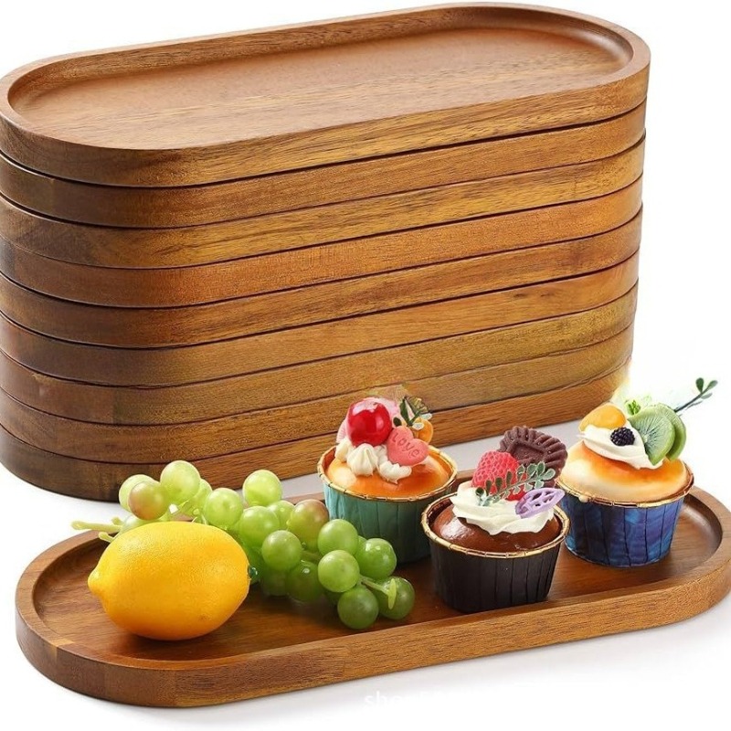 ถาดไม้ทรงวงรีสไตล์วาบิซาบิ ทำจ - Travertine Tray Oval บทวิจารณ์และราคา