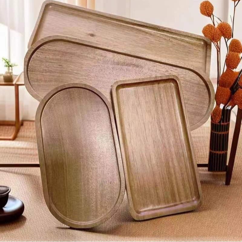 ถาดไม้ทรงวงรีสไตล์วาบิซาบิ ทำจ - Travertine Tray Oval บทวิจารณ์และราคา